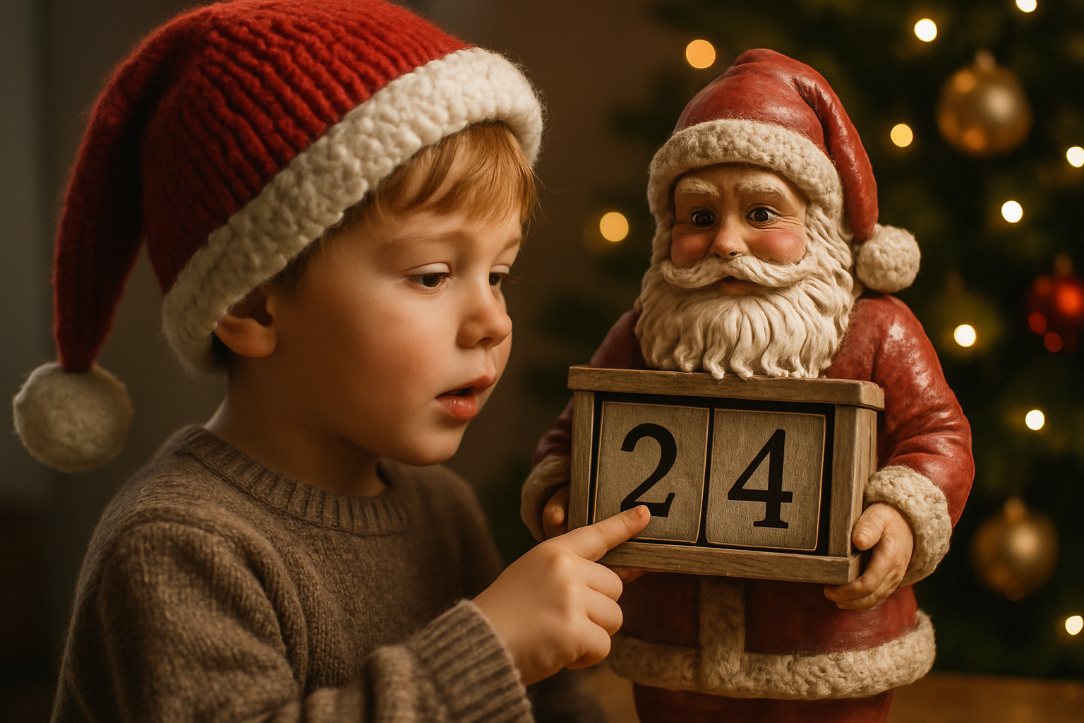 in wievielen tagen ist weihnachten - Illustration